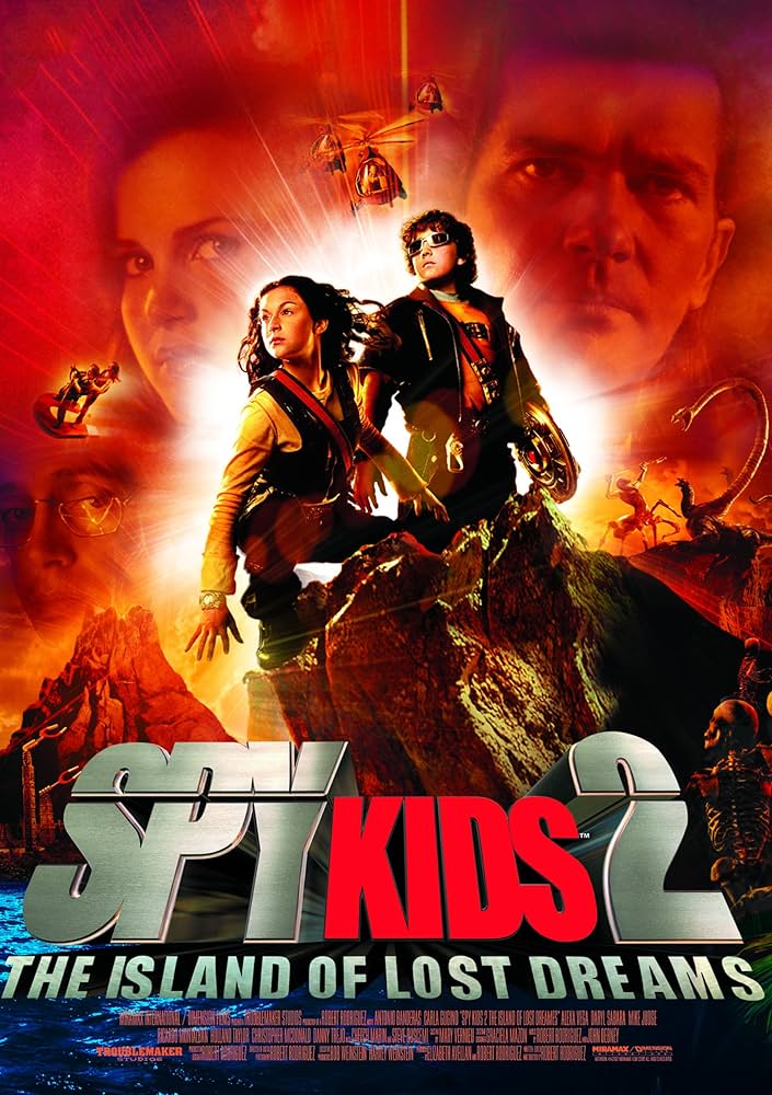 スパイキッズ2 映画フライヤー ロバート・ロドリゲス アントニオ・バンデラス Amazon.co.jp: スパイキッズ2 失われた夢の島 [DVD